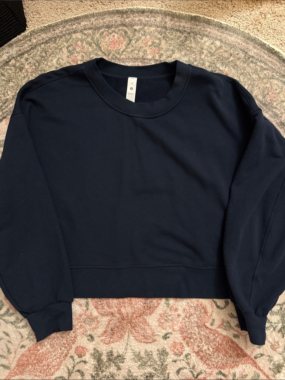 Lululemon athletica perfectly oversized cropped crew *French Terry